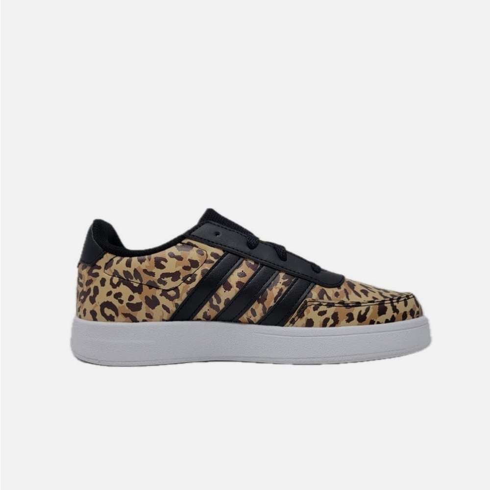 Adidas Kids Sneakers - Black and Tan Leopard Print - Picture 2 of 5